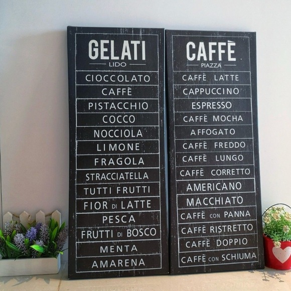 IKEA Other - matching cafe canvases SET of 2 PJATTERYD made exclusively for IKEA